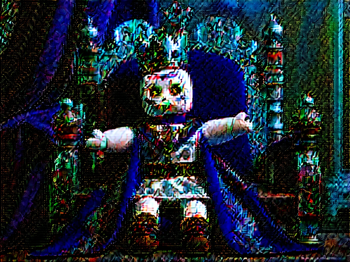 (knitted toy voodoo doll:1.8), (Voodoo Vladimir Putin:1.6), (on the throne:1.3), (Clothing: royal attire with royal insignia, flowing cape:1.0), (Accessories: crown, scepter:1.2), (background: luxurious room full of riches, Russian coat of arms prominently displayed, ethereal light illuminating the stage:1.2), best quality, masterpiece, detailed soft oil painting, detailed background, dramatic cinematic lighting, soft edge lighting, professional, dramatic lighting, hard edge lighting,
ultra quality, 4k,masterpiece, best quality, 8k, ultra highres, highres, extremely detailed