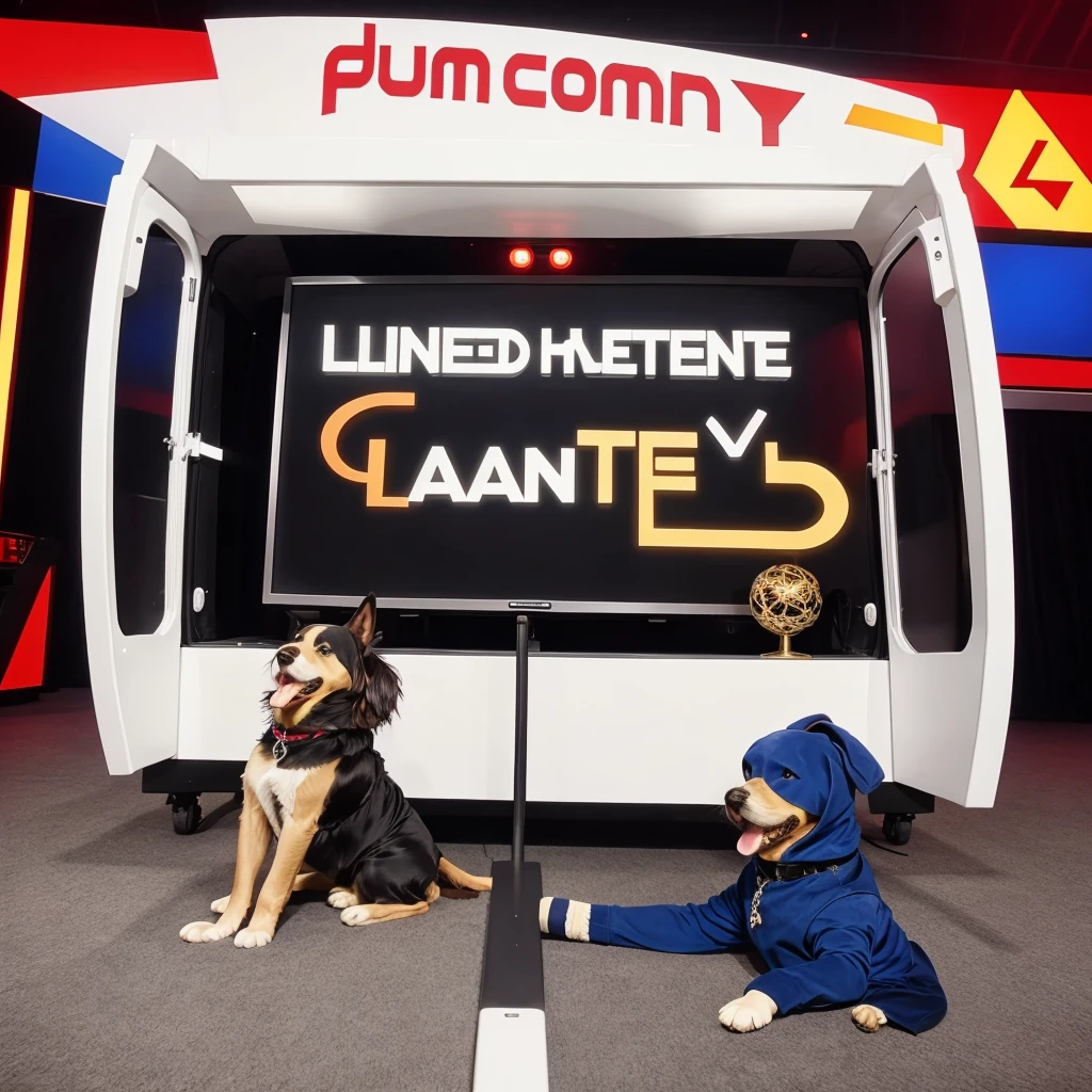 Funny and entertainment logo 