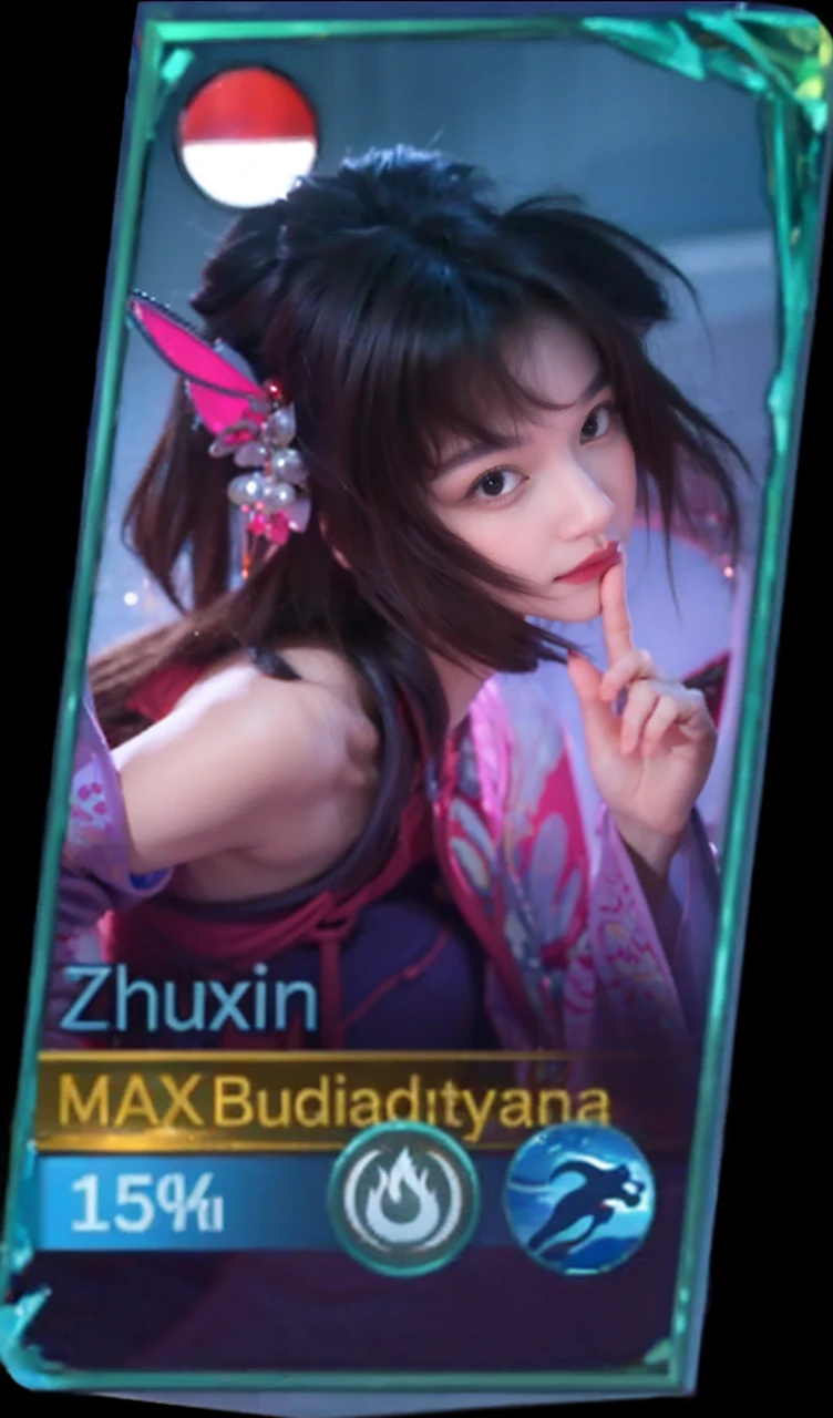 (8K, highest quality, masterpiece: 1.3), (realistic, photorealistic: 1.4), ultra high definition, (ao dai), (red clothes), (japanese female), (high-definition cute face), (large breasts), brown hair, ponytail hair, professional lighting, (closed mouth: 1.2), blush, smile