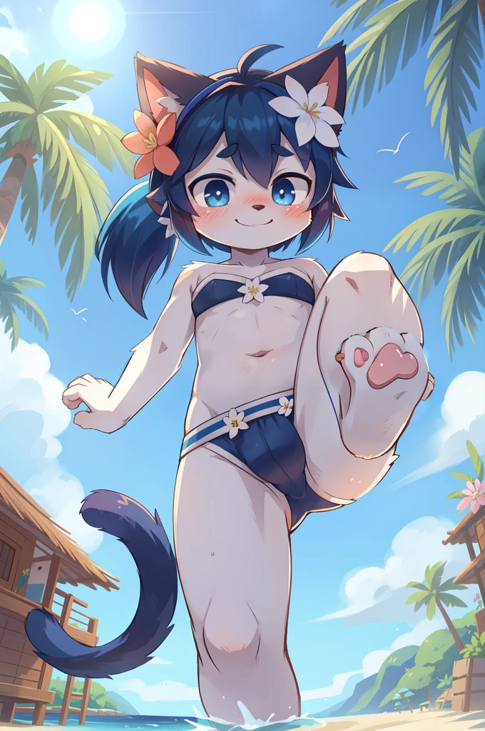 Barefoot, feet with three toes, 3 toes, pawpads,