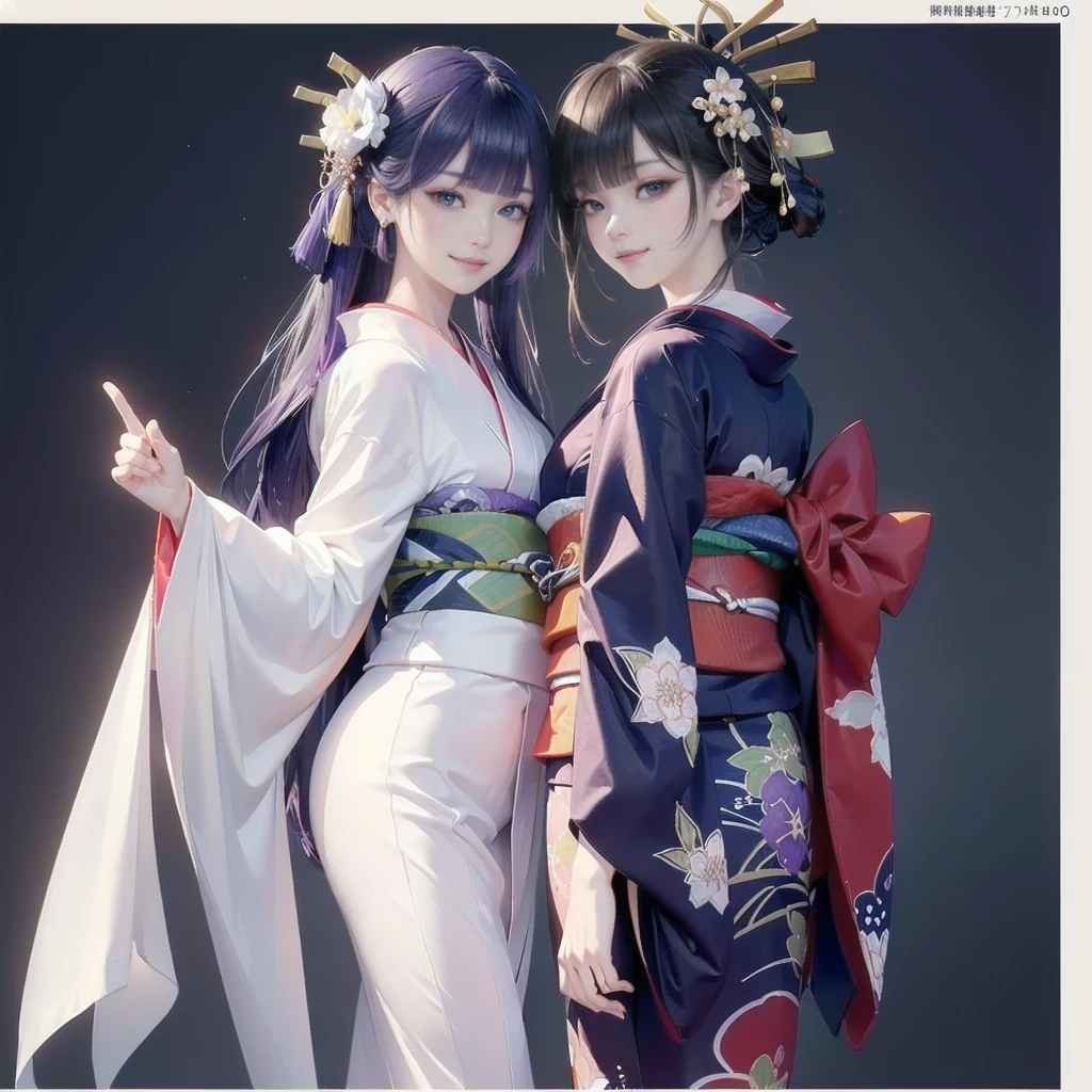 ((((Highest quality))))、(((Ultra-precision CG16K wallpaper)))、(((masterpiece)))、(((Very detailed)))、

(((Attention to detail))、((とてもbeautiful日本人の顔))、((Zuo々Nozomi:1.5))、

((Straight semi-long hair、Blunt bangs:1.5))、(Shiny brown hair)、

beautiful Eyes、Clear pupils、eyeliner、eye shadow、High nose、Small nostrils、

Small Mouth、Seductive lips、beautiful breasts、Perfect Anatomy、Perfect composition、beautiful detailed shading、

beautiful, Natural light、beautiful detail glow、Written boundary depth、(((High chroma)))、(((Genuine:1.9)))、

((Vivid:1.5))、((beautiful Skin))、((Skin Texture))、((Genuineな皮膚感))、(((Cowboy Shot:1.6)))、

((Front view、from the front:1.6))、(((smile:1.3)))、((Look forward:1.6))、

Bright sunlight、Natural light、((Biologically correct limb count))、((Natural finger shape))、

、4K、masterpiece、 ((Focus on the face))、((Symmetrical facial features))、Eye for detailed depiction、Beautiful woman、

Excellent style、 from the front撮影、masterpiece、Highest quality、High resolution、High-quality images、8K、Skin Radiance、

Texture of skin and clothing、 Expression of fine eyes、Shiny Hair,Long Hair Girl, Manga inspired by Lee Jong-suk,

 Trending on deviantart, realism, detailed manga style, Manga art style, 

Perfect Line Drawing, beautiful線画, digital manga art girl, K-POPアイドル, dress, beautiful茶色の目, 

Fuller lips, Attention to detailゴージャスな顔, (かわいいsmile), attractive, Innocent,

 (完璧にAttention to detail顔), (Detailed and carefully drawn hand) Photorealistic images, 

Written boundary depth, Japanese style princess cut hairstyle,

 best quality, masterpiece, New Year, 

(Kimono with strikingly beautiful colors:1.7),

 Three Japanese high-school cute girls, looking straight, gently smiling,

 white short scarf, white feather shawl, (separately side by side:1.4), 

(The image shows only the upper body:1.7), shrine background, (mount Fuji:1.3) ,

winter(season),(outdoors:1.5)
