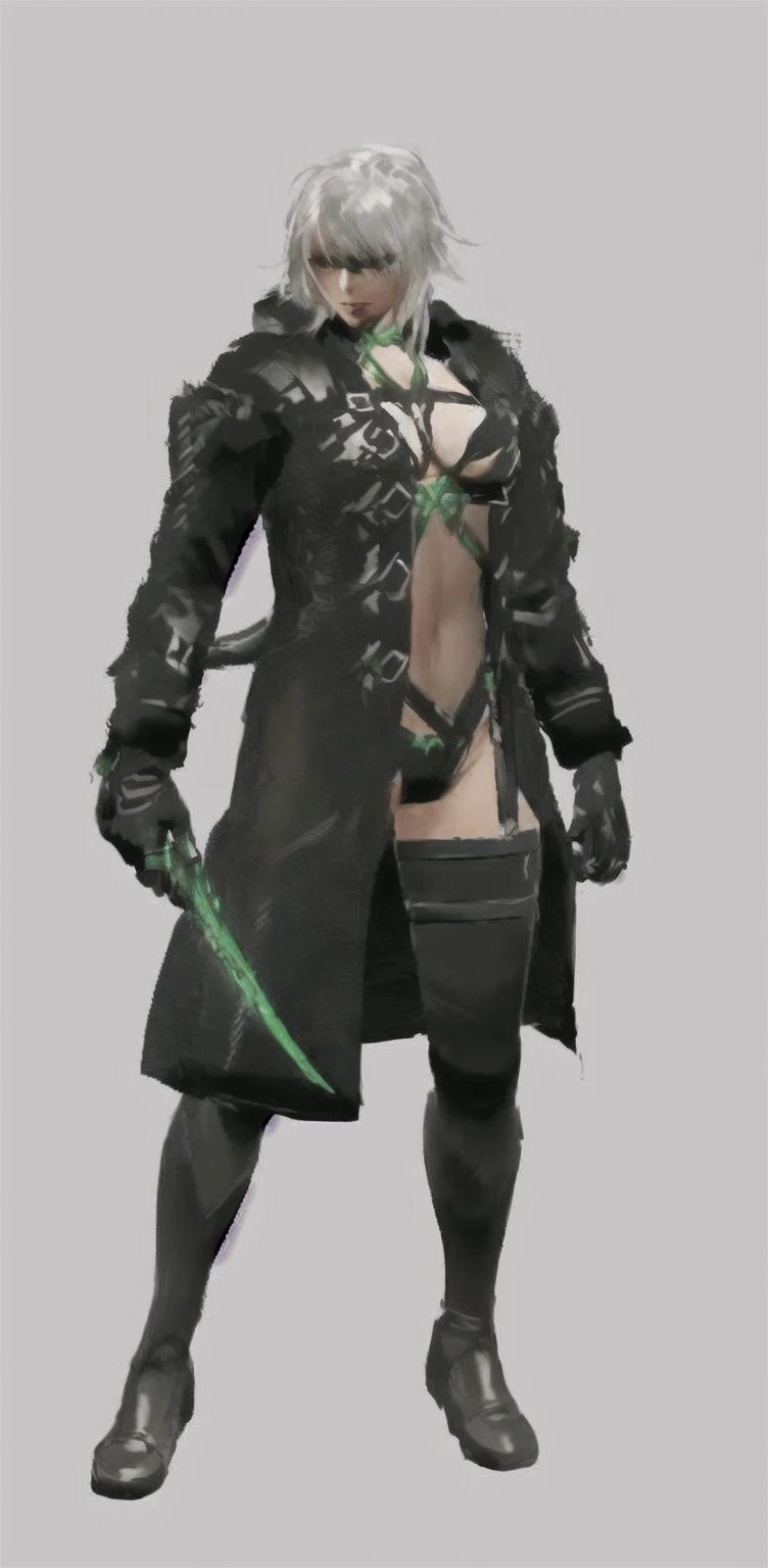 Jack,_the_Ripper, a woman in a black outfit and gloves posing for a picture, snake-head female assassin, katana zero video game character, hot reptile humanoid woman, fantasy outfit, snake woman hybrid, wearing witchblade armor, v from devil may cry as an elf, full body xianxia, full body female, goth cybersuit