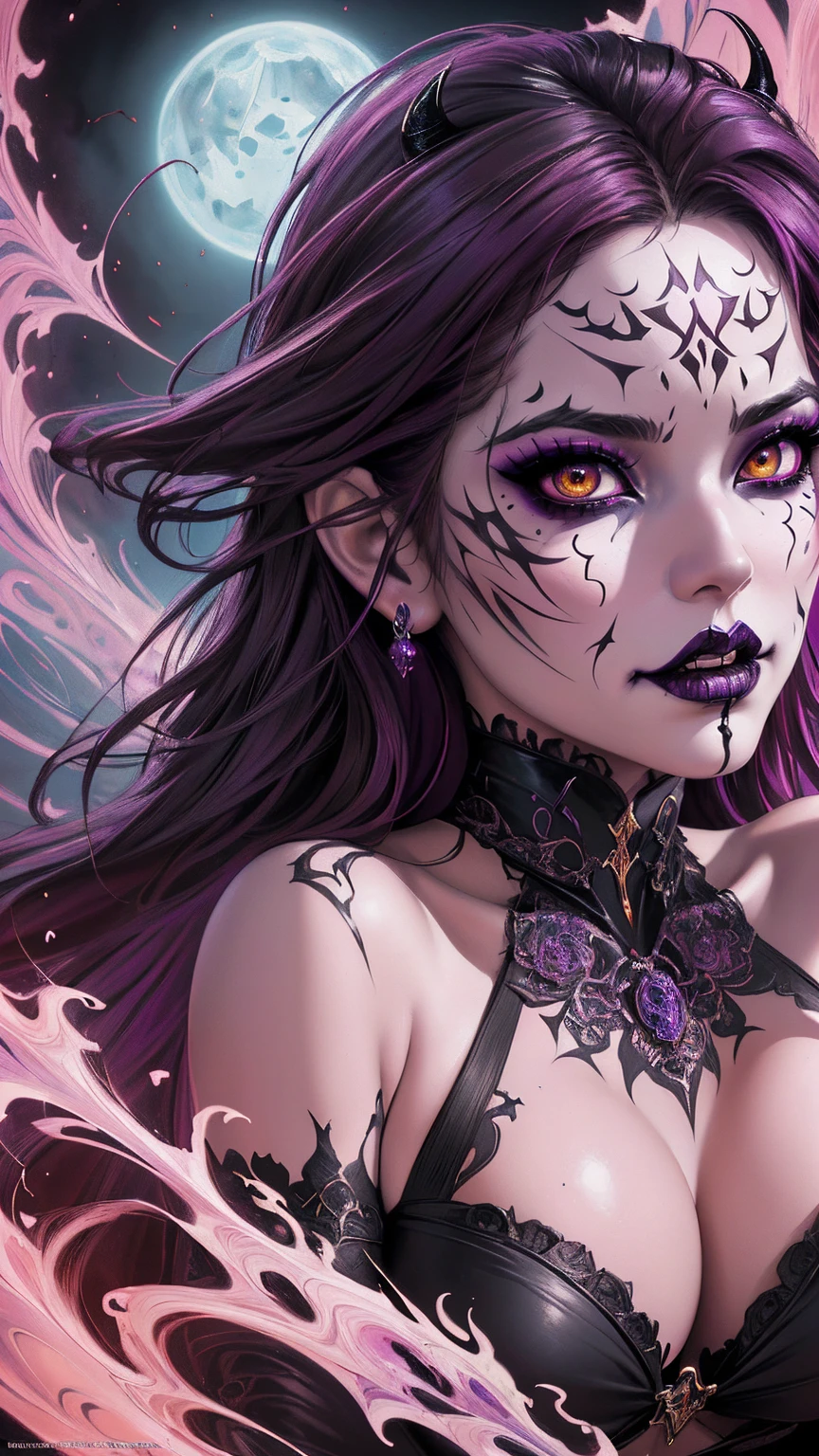 Closeup ((Full body photoshoot)), from below, buxom demoness, full body portrait, posing for onlyfans, curvy succubus, day of the dead facepaint and bodypaint, scary detailed art in color, rage, sultry, amused expression, busty, curvy hips, sexy, alluring, erotic posing with open legs, ripped, torn lowleg panties, highly detailed fantasy art, beautiful fantasy art portrait, intricate detailed digital art, highly detailed digital painting, digital art fantasy art, mark brooks detailed, detailed fantasy digital art, amazing detail digital art, close-up portrait demoness skull, by Todd Lockwood, liquid metal girl