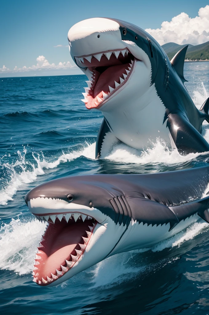 Make a shark