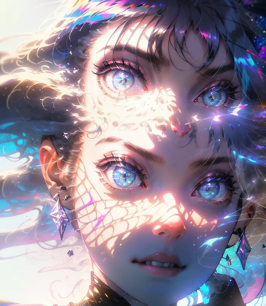 (((Masterpiece))), (((Best quality))), ((Ultra-detailed)),(Highly detailed CG illustration), ((An extremely delicate and beautiful)),Cinematic light, Create stunning fantasy artwork,fairy fantasy,the Flower Fairy,Transparent butterfly wings,Fairy stick,Lots of flowers,Lots of colouring butterflies, A skirt blown by the wind,Fluttering strands of rainbow hair,Side Body,ventania:1.3,dyna,brightly colored,Exudes an aura of mystery and magic. Pay close attention to intricate facial features, For example, mesmerizing eyes,smile,brightly, The character's clothes should be designed to be as light as the wings of a cicada, Subtle iridescent details. Blend in with fantastic colors, Dynamic lighting, and detailed background elements,Consider the latest trends in fantasy art, such as incorporating unique lighting effects, Explore dynamic and engaging composition techniques, And try a unique color palette. Take inspiration from top artists on ArtStation and Midjourney. camera: Choose an angle that highlights the beauty of your character,Enhance the magical majesty of the artwork. lighting: Use atmospheric lighting technology to create depth and atmosphere. Resolution: Aim for high-resolution artwork,to showcase intricate detail and clarity. Artistic inspiration: Get inspiration from popular artists on ArtStation, Explore different styles