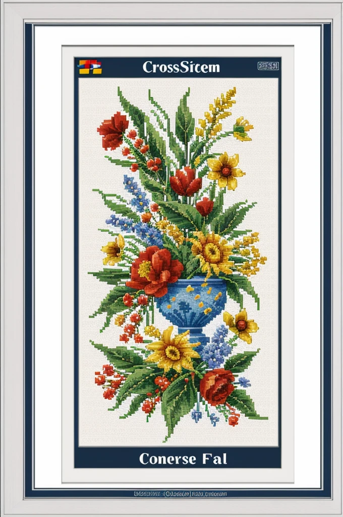cross stitch pattern, pixelart
