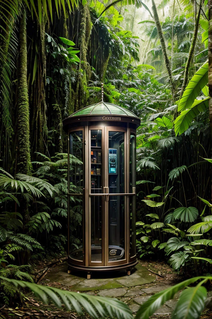 Time machine in a rainforest 