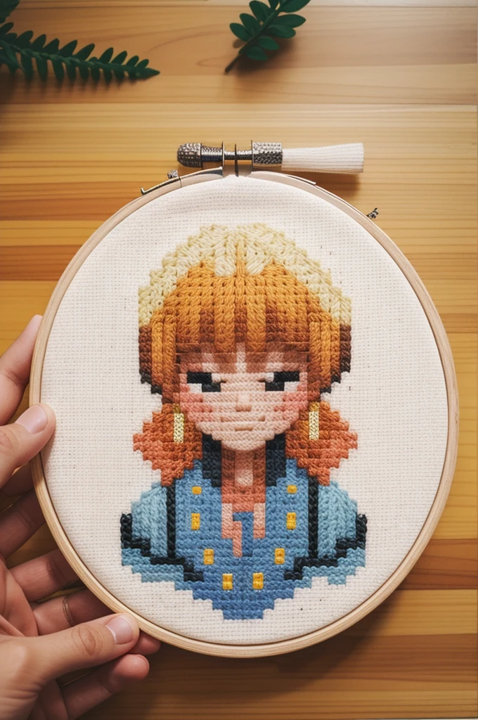 cross stitch pattern, pixelart