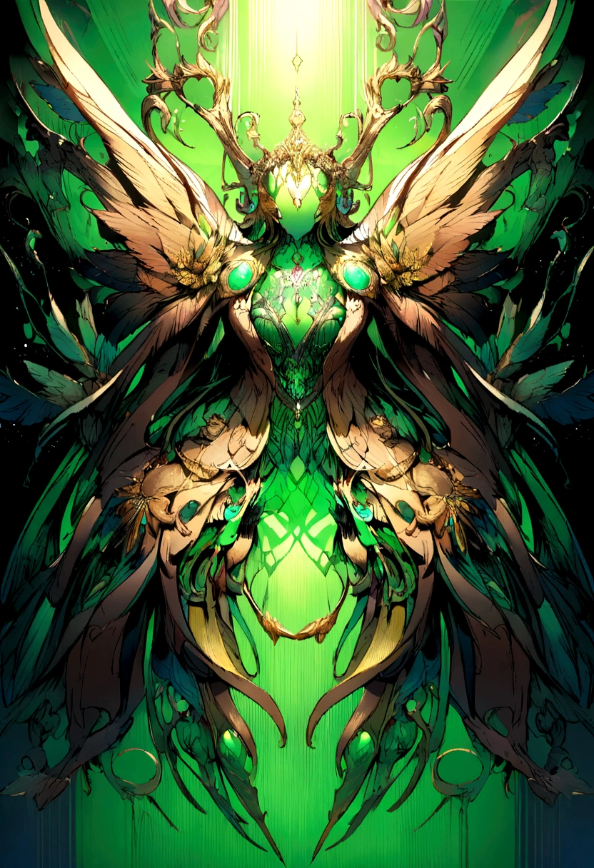 Create me a picture with text "F88" Matching green background color, Innovative font style, overate
