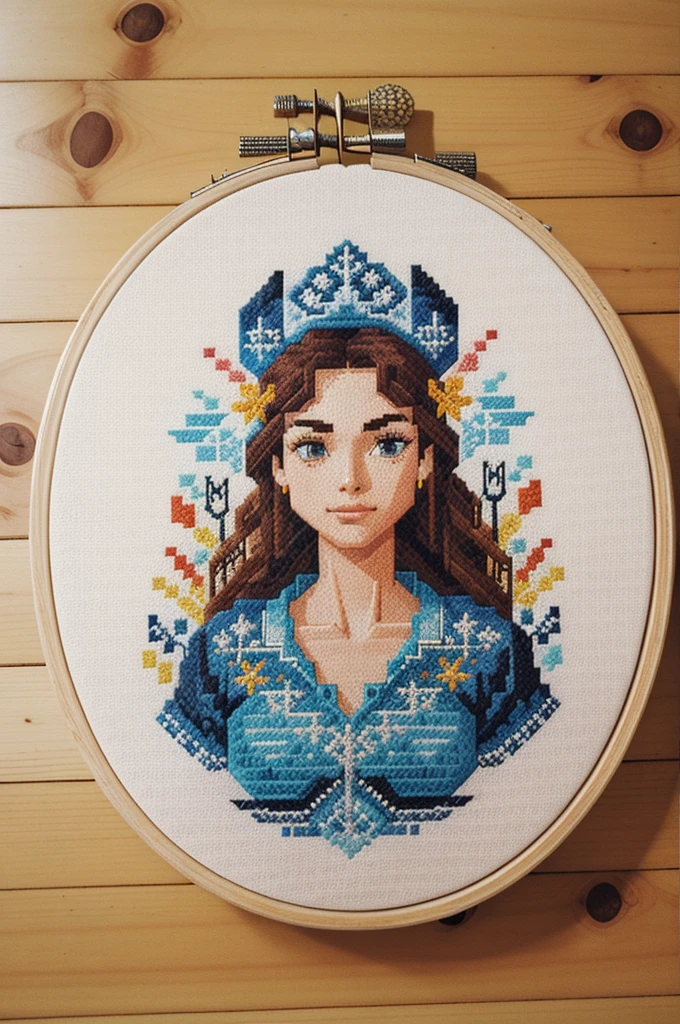 cross stitch pattern, pixelart