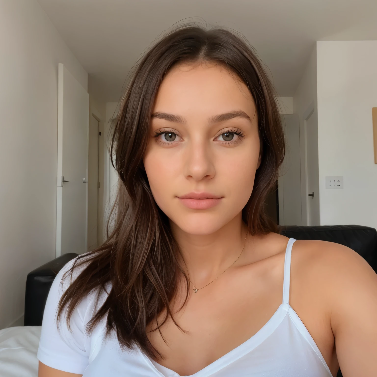 maintenant la fille toute seule qui regarde bien devant elle