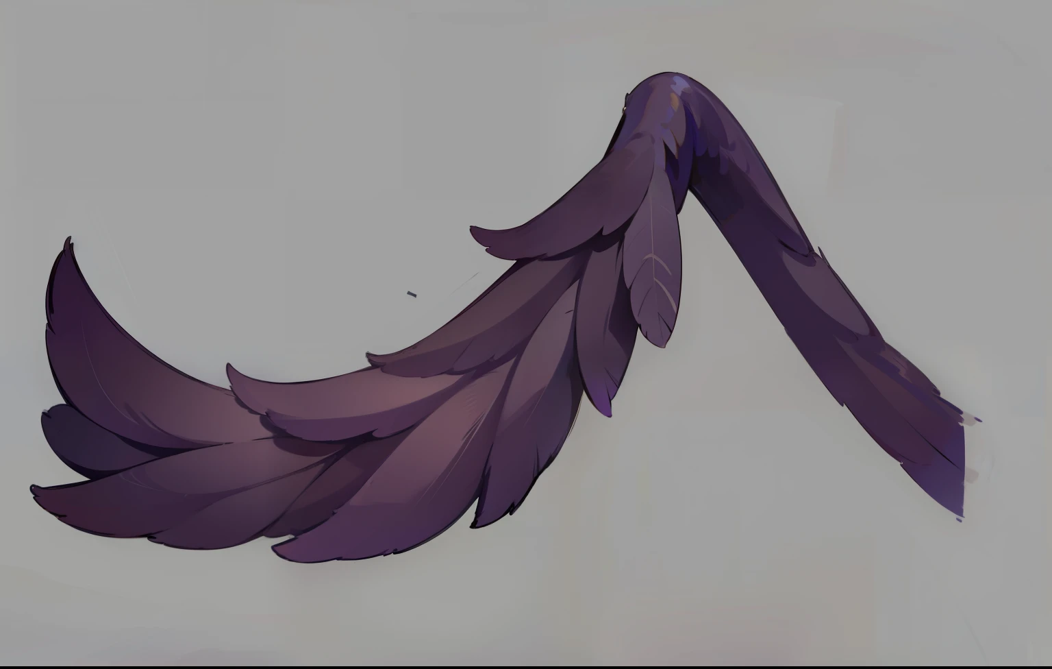 Wing material feather details HD