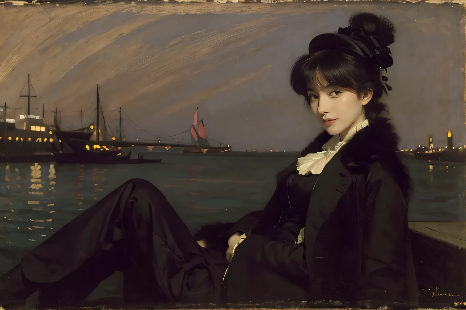 James Whistler's Nocturne.,smile