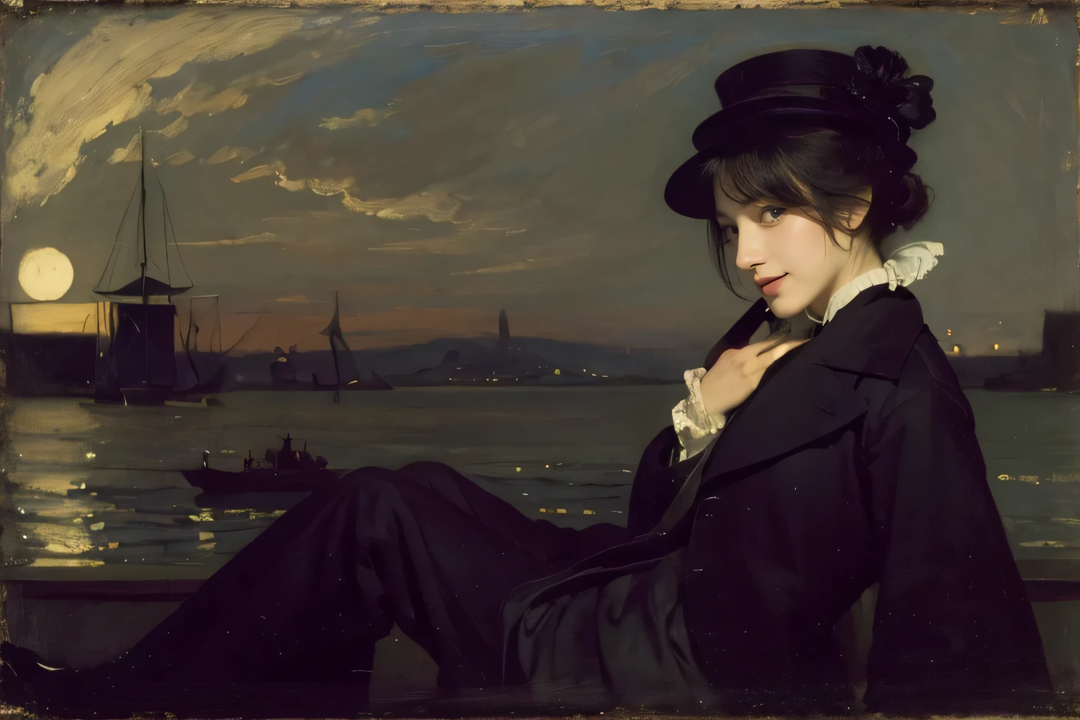 James Whistler's Nocturne.,smile