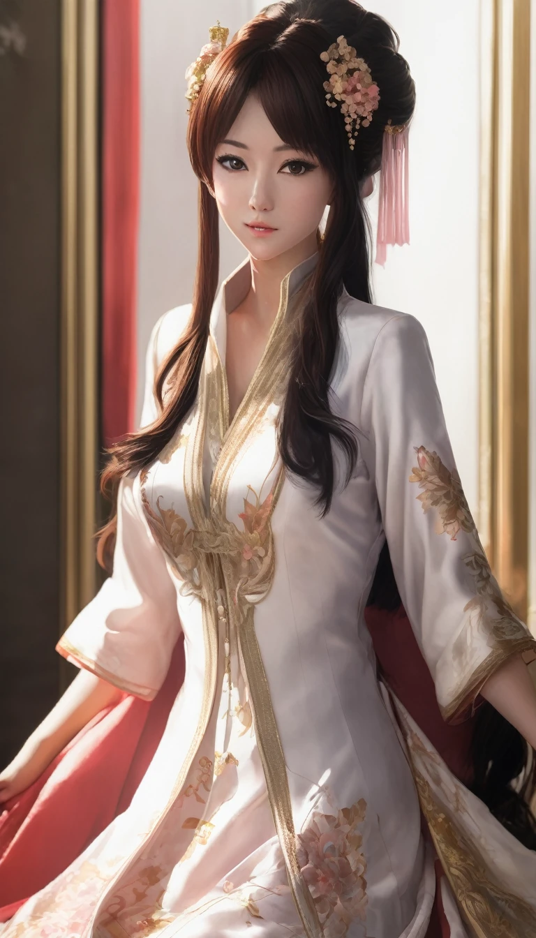 Realistic anime photos of obscene yet elegant and graceful women