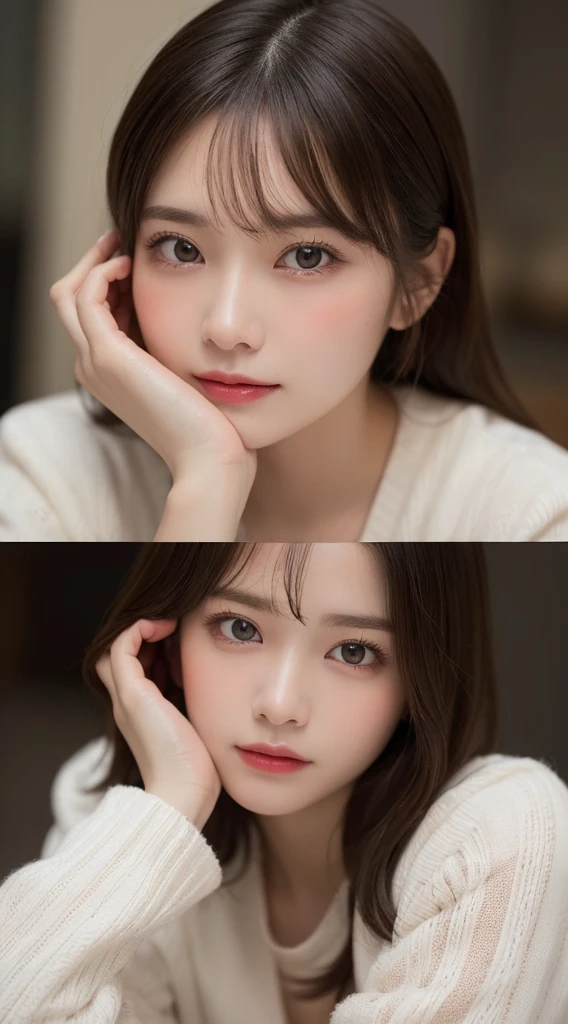 Tabletop, Highest quality, shape, Very detailed, finely, High resolution, 8K壁紙完璧なダイナミックな構shape, Beautiful and detailed, Medium Hair, Small breasts, smile、20-year-old girl、Midnight、くDetailed face、Perfect and beautiful face,Big eyes、RAW Photos、spread your arms and legs wide、Express your best feelings with your whole body、Beautiful and detailed、Small face、Beautiful Duplex、Slim face and figure、 (Get closer to the face, Make your face bigger, Face Focus:1.0), break, (masterpiece, Highest quality, Very detailed, Detailed face, 8K)、Actual Photos、Perfect and beautiful face、Blur the background