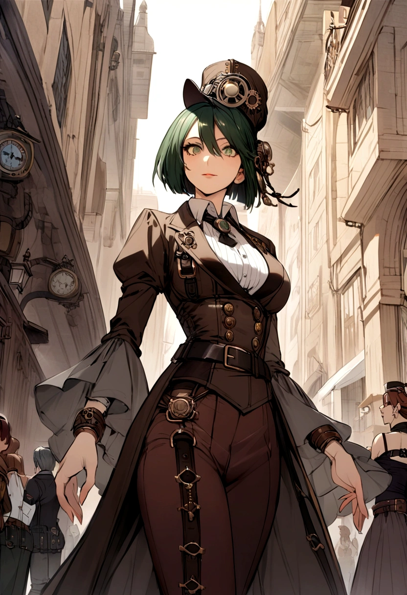 Steampunk city administration