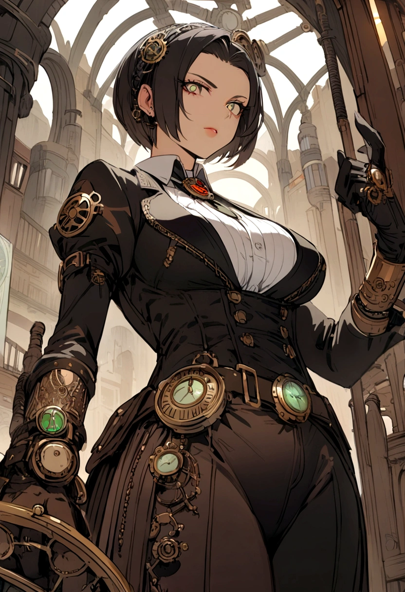 Steampunk city administration