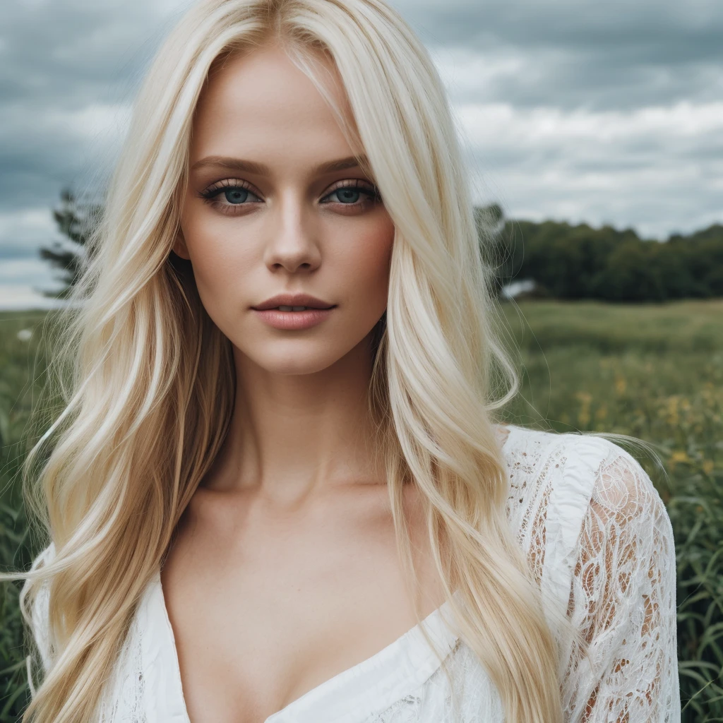 Blonde woman in white file posing for photo, portrait of Seb McKinnon, reddit, digital art, blonde goddess, beautiful blonde girl, gorgeous woman, Dacha Taran, beautiful blonde woman, sexy girl, Anna Nikonova aka Newmilky, Instagram model, A beautiful blonde, Gorgeous woman, irina nordsol kuzmina, beautiful female, sexy looking at the camera, Posing at Home,