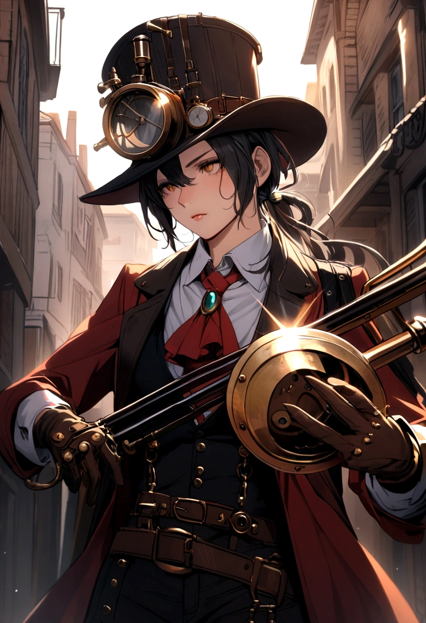 Street musicians steampunk
