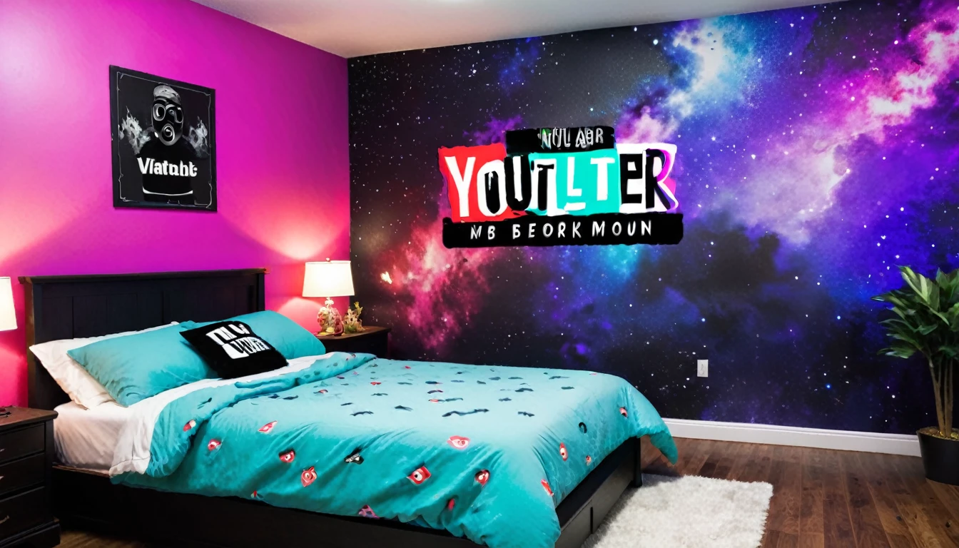youtuber bedroom background