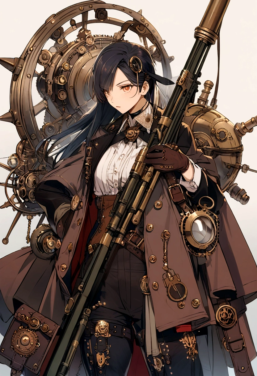 Sniper in steampunk