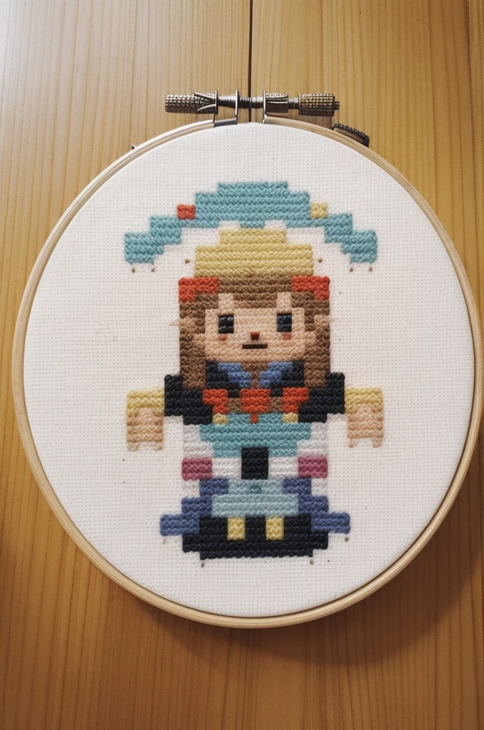 cross stitch pattern, pixelart