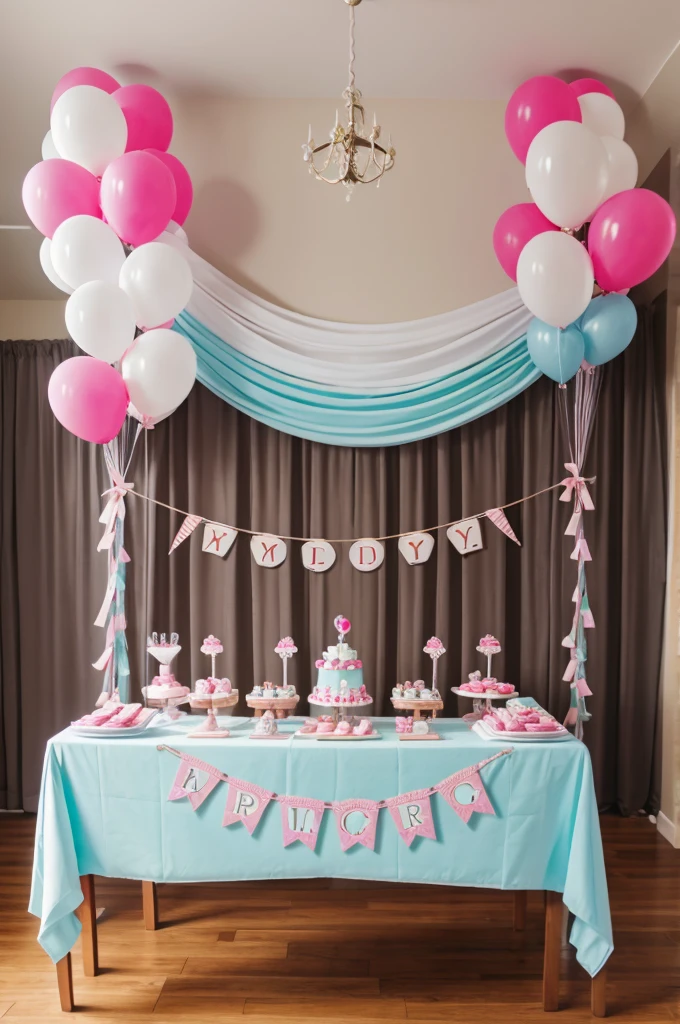 Baby shower decorations at home 