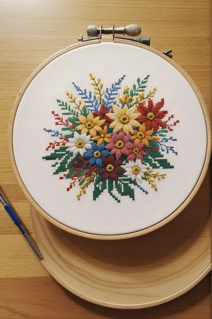 cross stitch pattern, pixelart