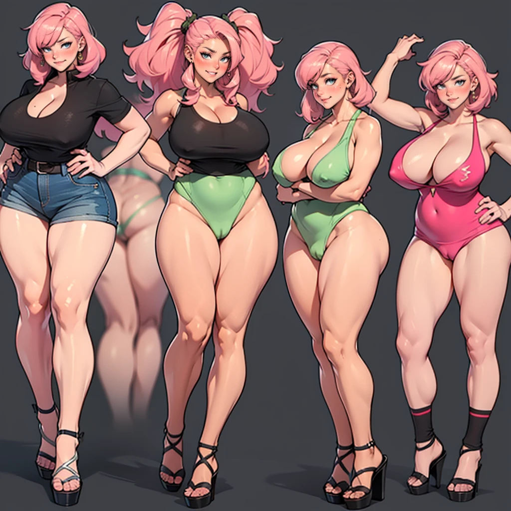 Fake big , completely naked, tall woman , high-waist e seios gota, lain, mulher pelada laina, tall and slim thighs, Legs long, high-waist, huge huge ((artwork)),(((best quality))),((character design sheet)) ,((Vulgar)) , voluptuous girl, he used to smile,((between the breasts)) , , pink  hair, pink  hair, laina, Kale, Kale, vagina Kale,, Kale vagina, Kale pussy, huge boobies, huge fake , Fake big 
