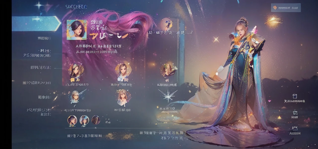 (Masterpiece), (Best Quality), (Super Detailed), (Dirty Hair), (Illustration), (1 Girl) (Long Pink Hair 1.5) (Blue Eyes) (Double Ponytail 2.0), ((((No Shoulders))),Hanfu, (Looking at the Audience, (Interview), (Simple Background), Beautiful and Delicate Eyes, Delicate Beautiful Face, Soaring (High Saturation), (Colorful Glitter), Multi-colored Bubbles, (Glitter), Accent on Face, PerfectNwsjMajic, conservative clothes, Shoulderless, autumn clothes, facing the masses, perfect figure,