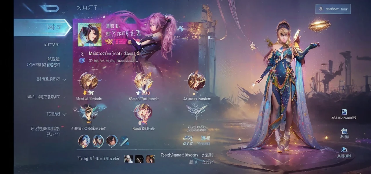 (Masterpiece), (Best Quality), (Super Detailed), (Dirty Hair), (Illustration), (1 Girl) (Long Pink Hair 1.5) (Blue Eyes) (Double Ponytail 2.0), ((((No Shoulders))),Hanfu, (Looking at the Audience, (Interview), (Simple Background), Beautiful and Delicate Eyes, Delicate Beautiful Face, Soaring (High Saturation), (Colorful Glitter), Multi-colored Bubbles, (Glitter), Accent on Face, PerfectNwsjMajic, conservative clothes, Shoulderless, autumn clothes, facing the masses, perfect figure,