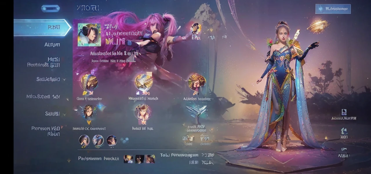 (Masterpiece), (Best Quality), (Super Detailed), (Dirty Hair), (Illustration), (1 Girl) (Long Pink Hair 1.5) (Blue Eyes) (Double Ponytail 2.0), ((((No Shoulders))),Hanfu, (Looking at the Audience, (Interview), (Simple Background), Beautiful and Delicate Eyes, Delicate Beautiful Face, Soaring (High Saturation), (Colorful Glitter), Multi-colored Bubbles, (Glitter), Accent on Face, PerfectNwsjMajic, conservative clothes, Shoulderless, autumn clothes, facing the masses, perfect figure,