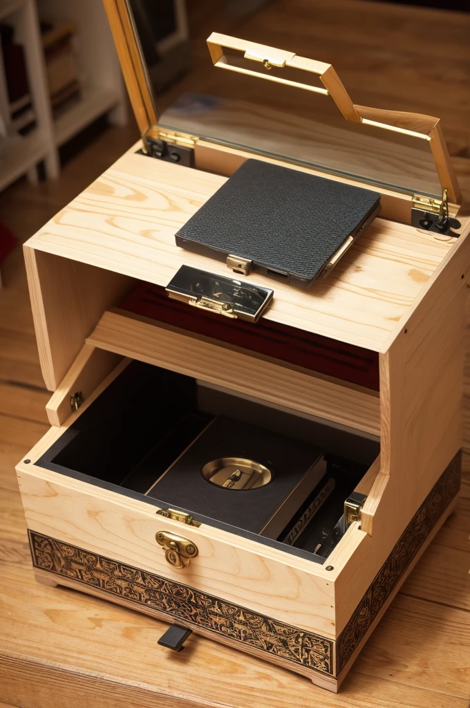 Uniquely designed music box - DIY