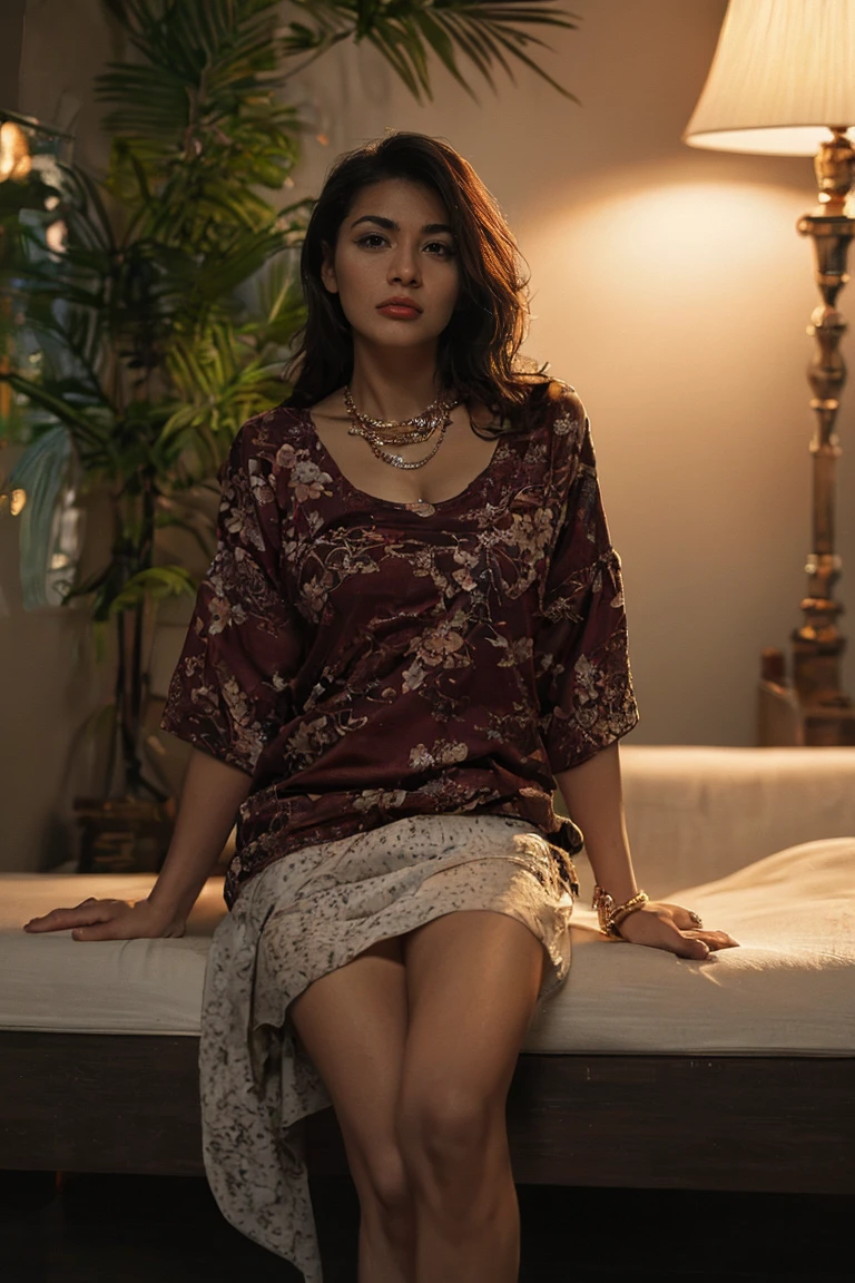 Realistic amateur photo posted to facebook , beautiful female ,clothes