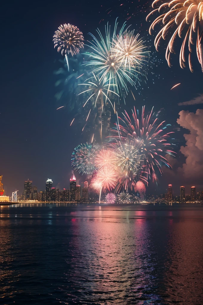 morning、Ocean、firework、festival