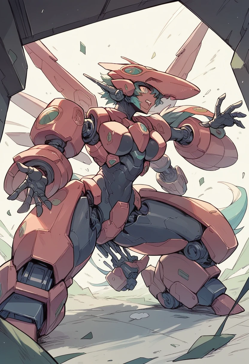 Humanoide Dark fantasy Female Mecha Robot Riding fucking