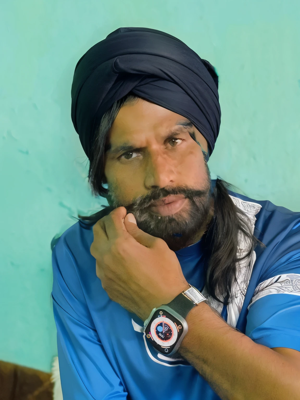Nice shirt nice turban
