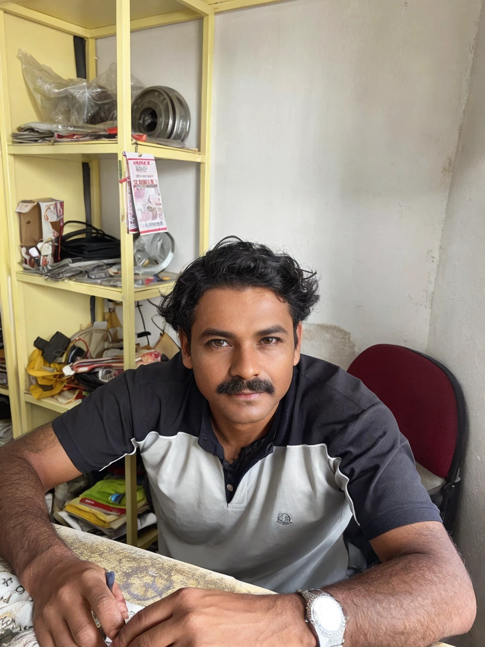 35 Years boy wearing blezer and trouser, photo is professional