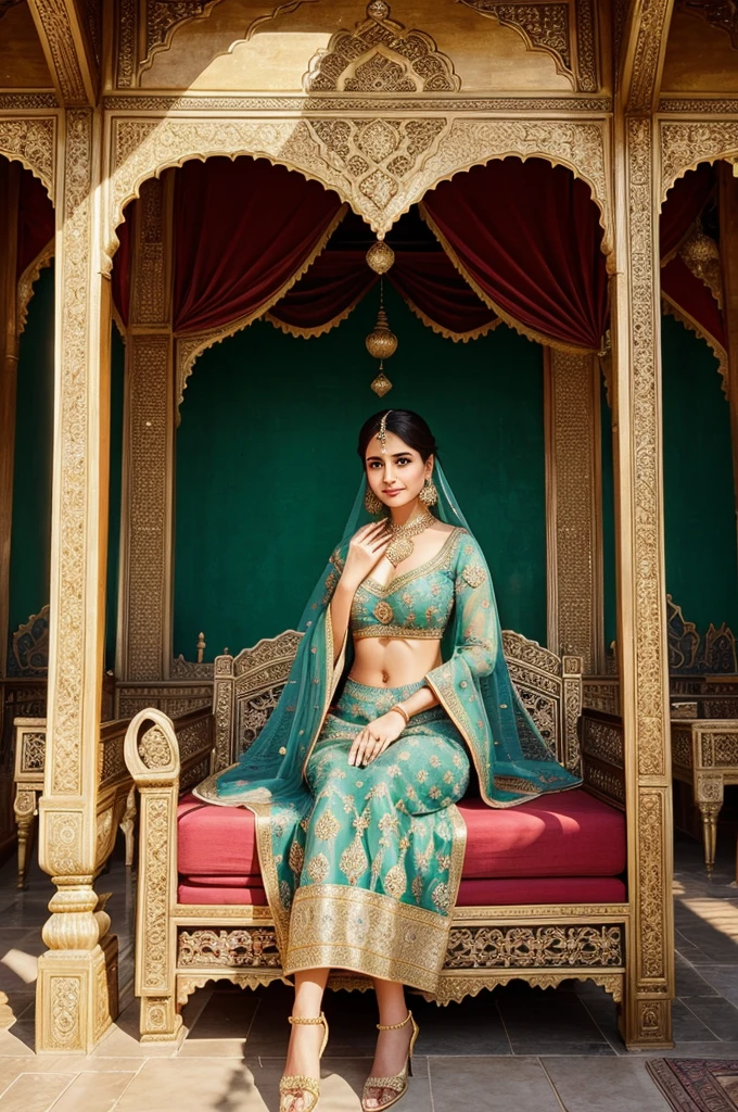 assista potential cover page design for "Nawab Sahab Ki Hoor":
Title: Nawab Sahab Ki Hoor
Subtitle: A Tale of Love and Grandeur
Background: A majestic palace or a beautiful garden with intricate architecture and lush greenery
Color scheme: Regal colors like gold, blue, and red to evoke the grandeur and luxury of the Nawab's court
Font style: Elegant and cursive, with intricate calligraphy to match the ornate architecture of the palace
Image: A beautiful woman (Hoor) in traditional attire, with a hint of a smile and a sparkle in her eyes, surrounded by intricate patterns and designs.
This design combines elements of luxury, beauty, and romance, hinting at the captivating story within.