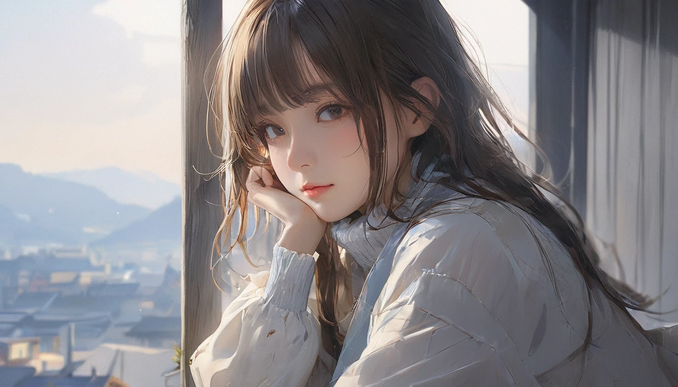 (masterpiece, Highest quality:1.2), One girl, alone