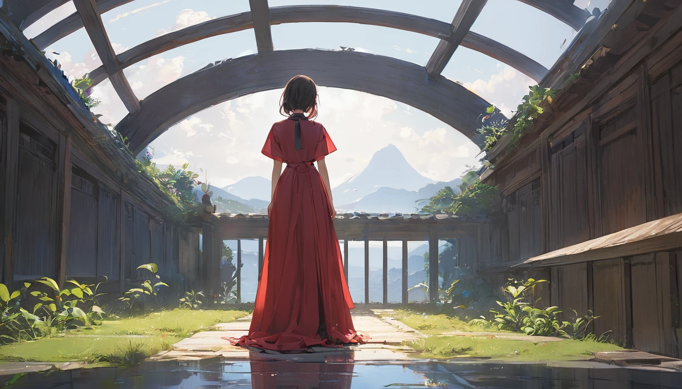 (masterpiece, Highest quality:1.2), One girl, alone