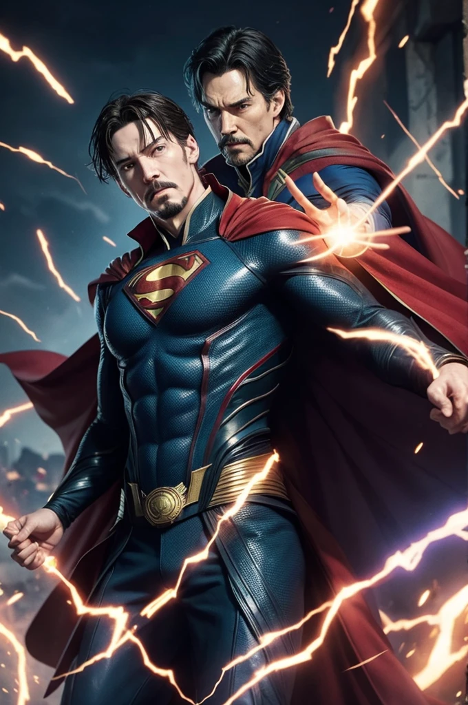 Makes Doctor Strange face off against Superman