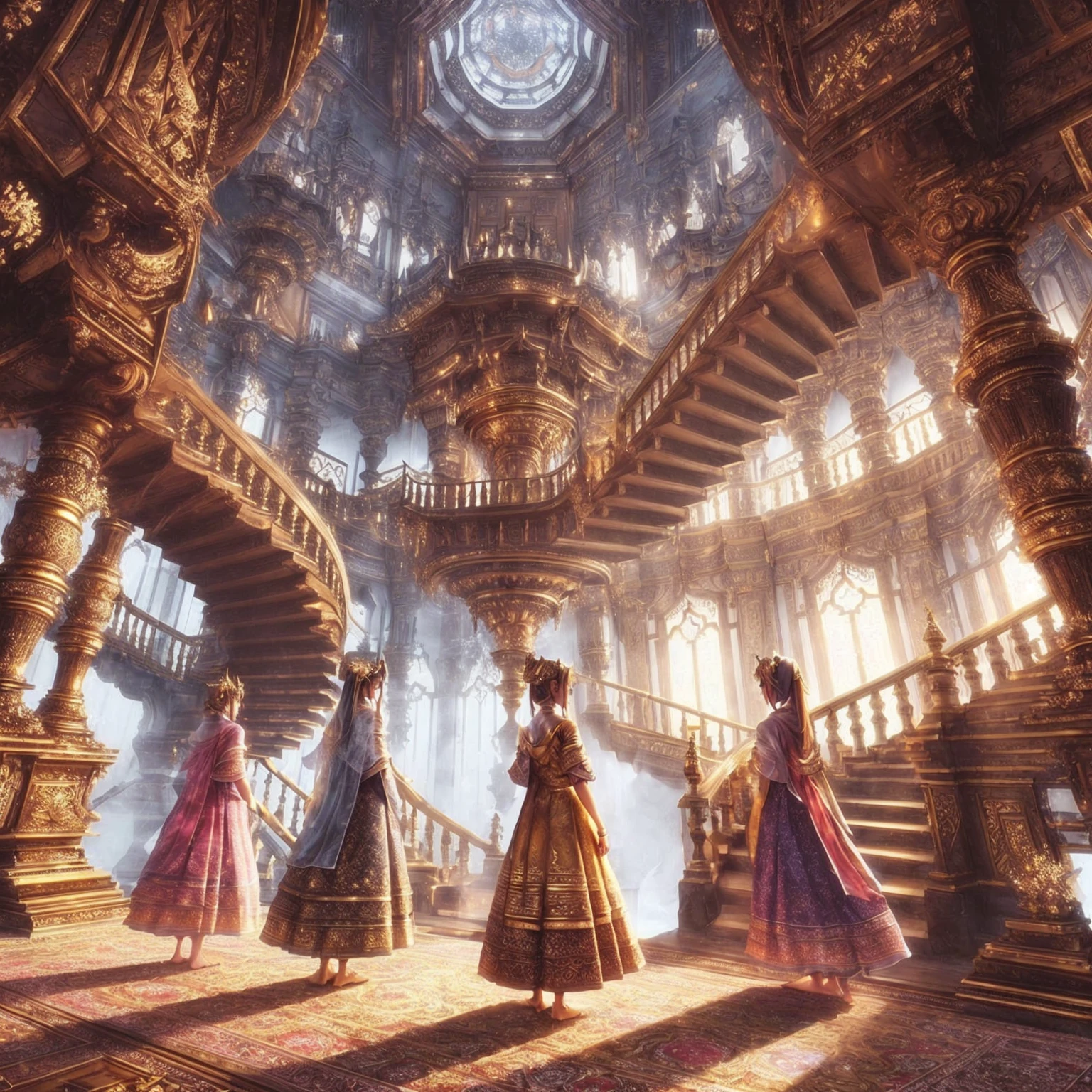 Golden golden room , Sharp picture 