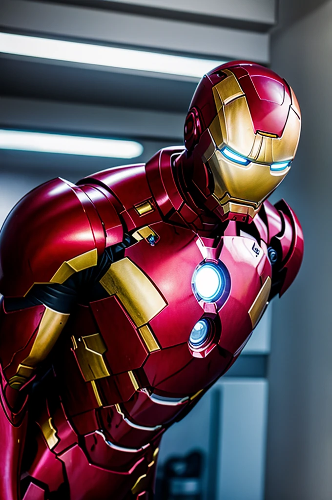 Iron man creative photo