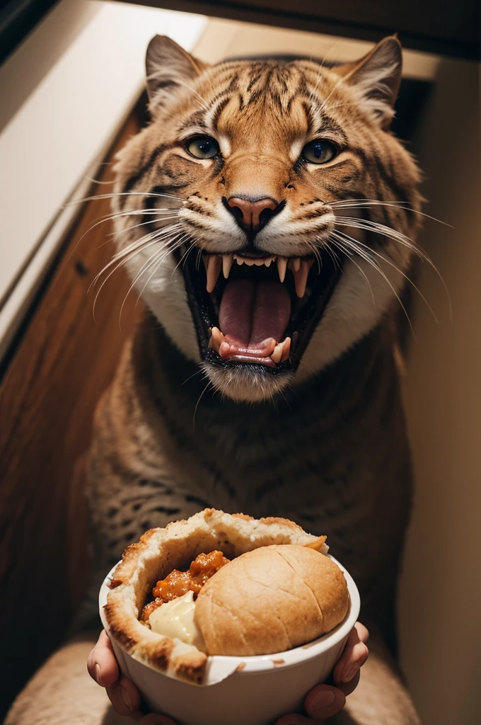 It is hungry