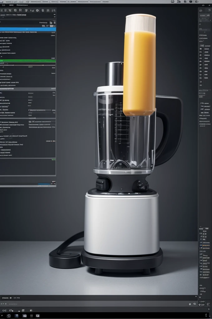 Then put in blender
