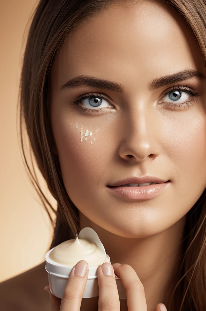 face cream, advertising photography, studio light
