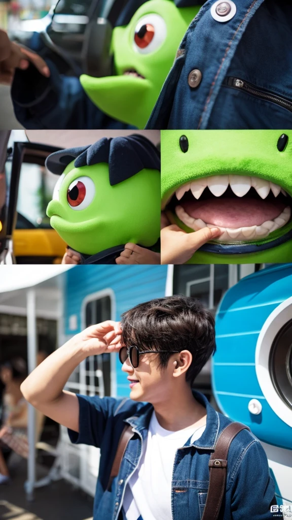 Monster cool cute