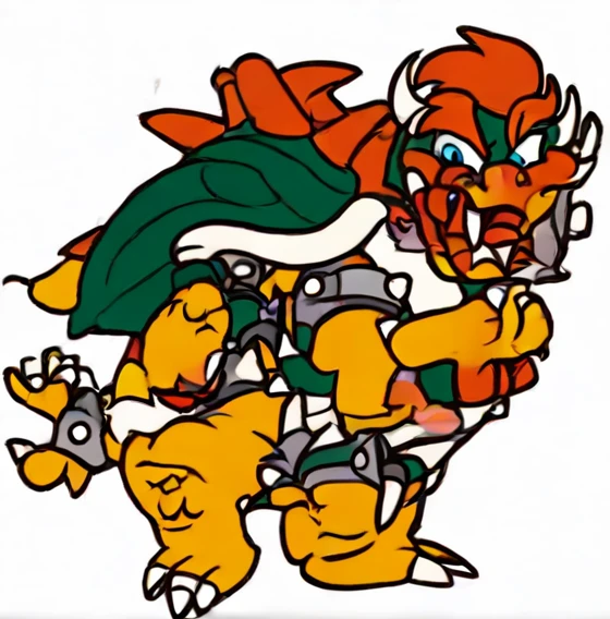 Bowser 1980s.,Artwork Nintendo,